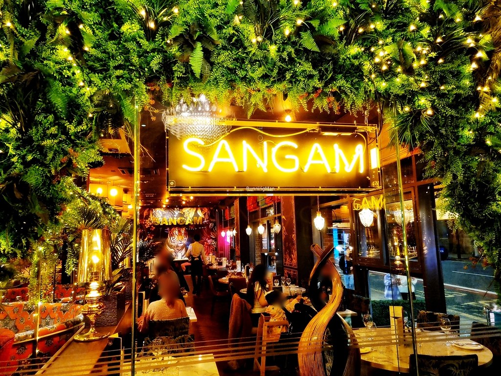 Sangam Restaurant Signage