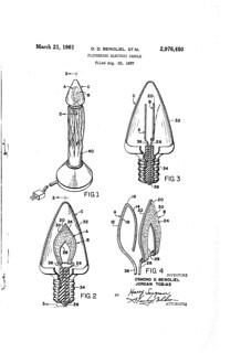 Patent for Flickering Flame Bulb
