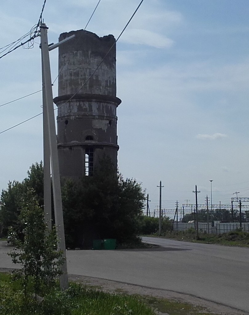 Old Water Tower, Krasnoyarsk, Russian Federation.