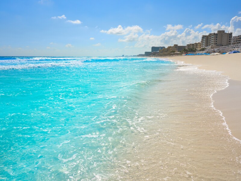 best beaches in Riviera Maya - Playa Marlin