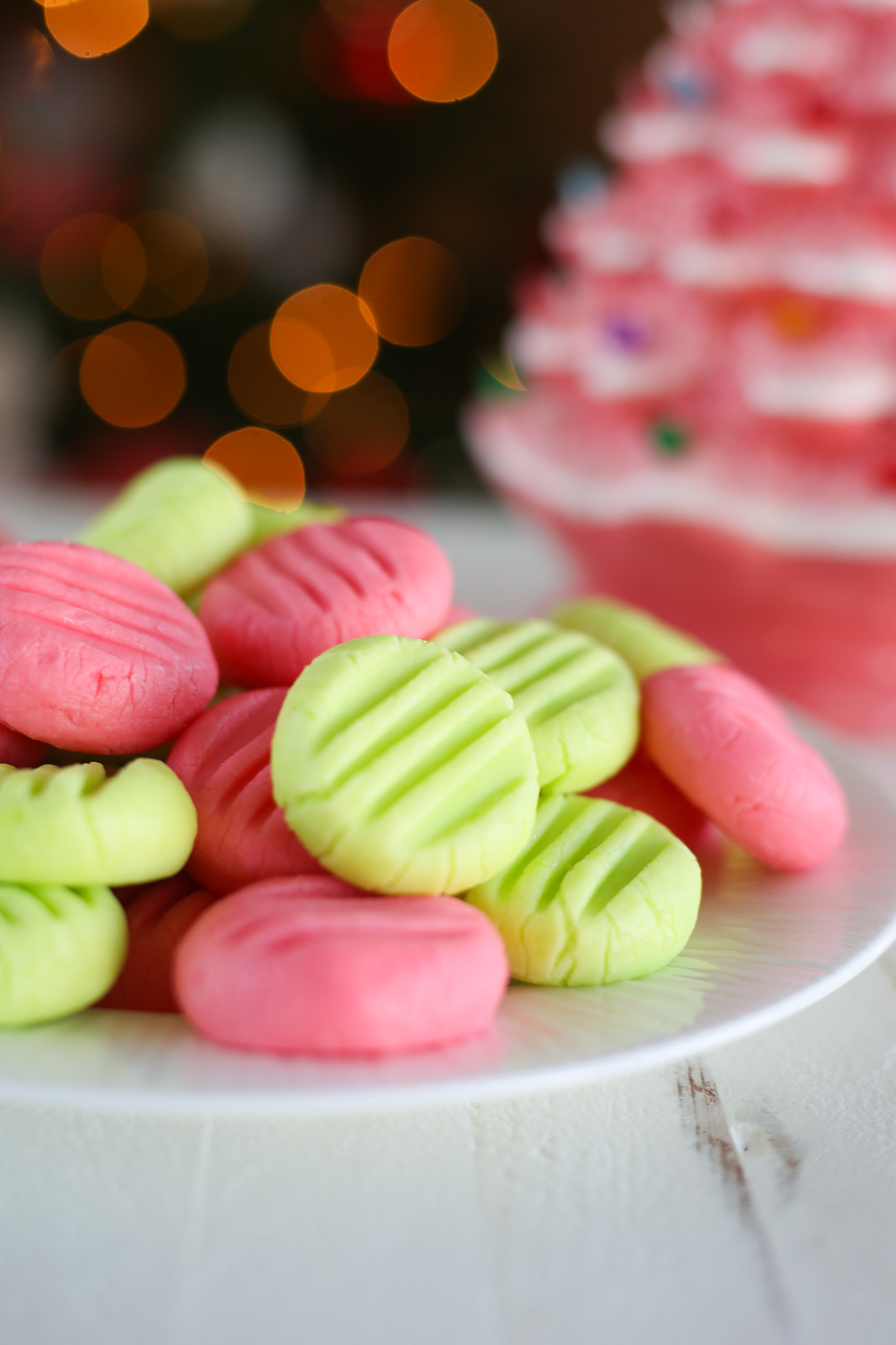 Cream Cheese Mints are the classic melt in your mouth mints that only need 5 ingredients and about 20 minutes. It's such an easy candy recipe and you can change the colors depending on the holiday or occasion. 