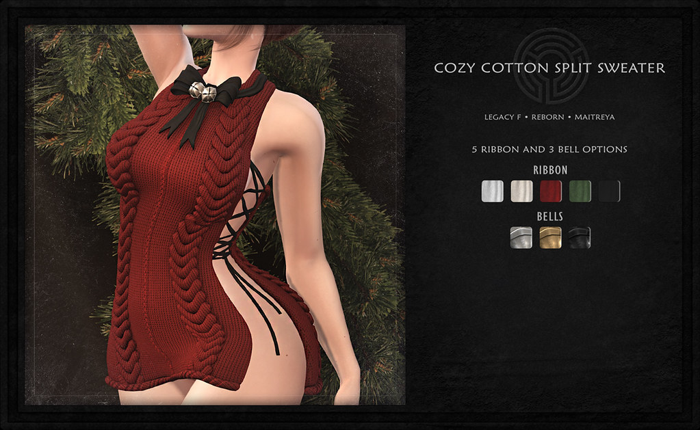 Cozy Cotton Split Sweater
