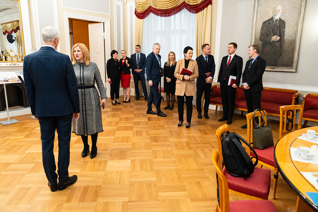 Tikšanās Rīgas pilī par aktuālajiem ārpolitikas un drošība… | Flickr
