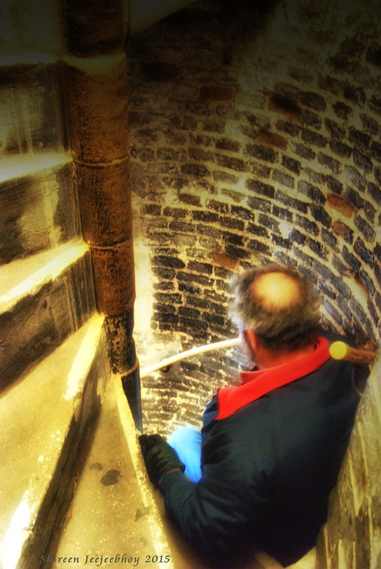 Andrew Fogg Descending Great St Mary's Tower Stairs