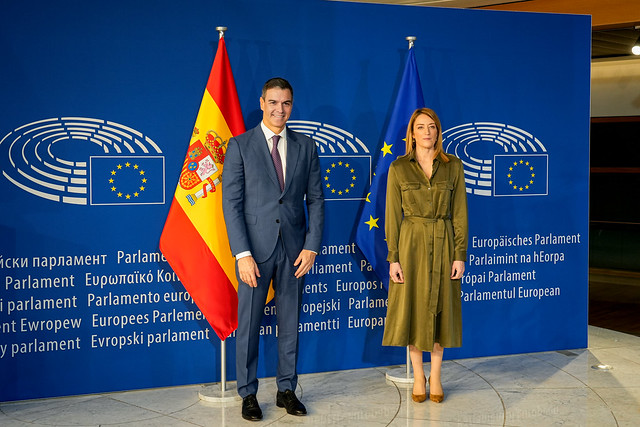 Debate with Pedro Sánchez on Spanish Council Presidency