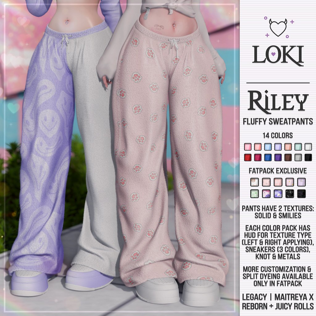 Loki – Riley Fluffy Sweatpants @ ｅｑｕａｌ１０
