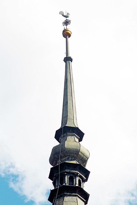 Шпиль Часовой башни в Сигишоаре