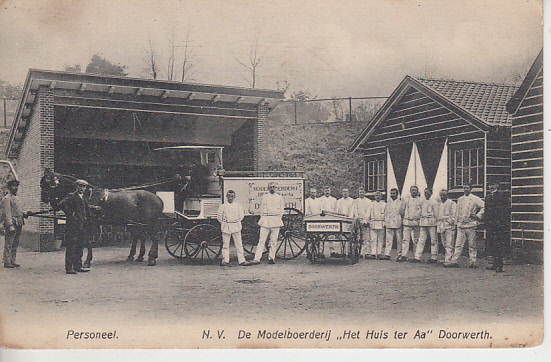 Heveadorp Huis ter Aa Doorwerth Personeel Huis ter Aa ca 1905 h65255 Coll HansBraakhuis