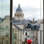 view from my balcony in Paris, France 