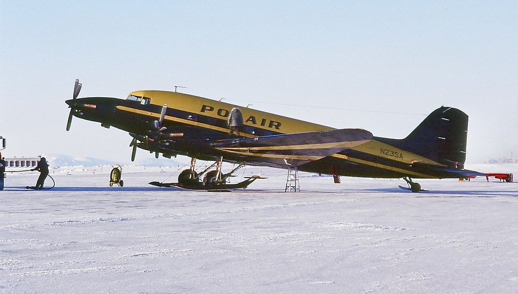 Lockheed Tri Engine A very unique highly modified DC-3. Tri engine Turbo Props… | Flickr