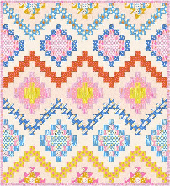 The Stella Quilt in Sugar Cone