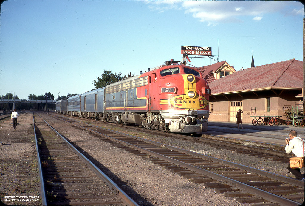 Santa Fe Train 190 | Beyer Patton photo With E8Am 81 up fron… | Flickr
