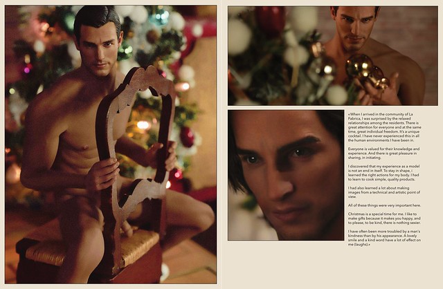 Fabrica, the 1:6 mag for 1:6 gay dolls, Chris Kamitsky, the centerfold.
