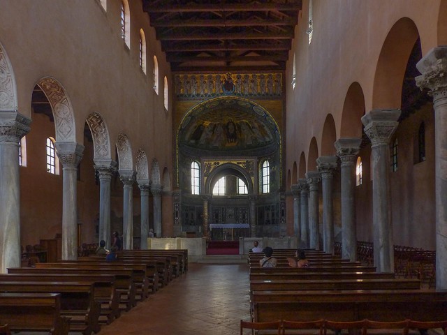 Basilica Eufrasiana (interno), Parenzo (Poreč)