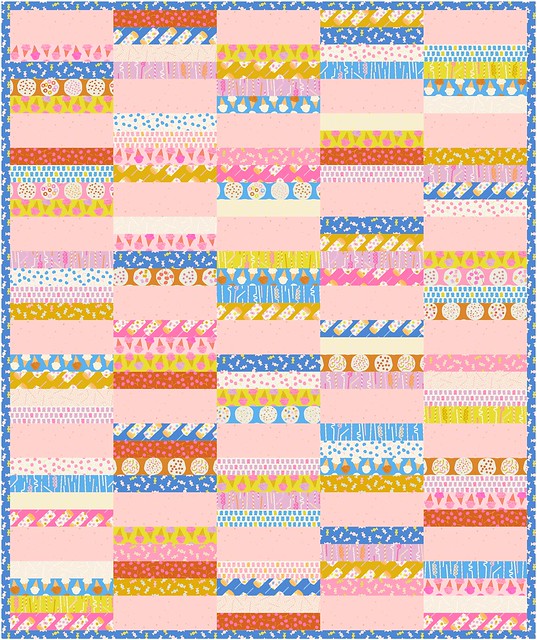 The Hannah Quilt in Sugar Cone