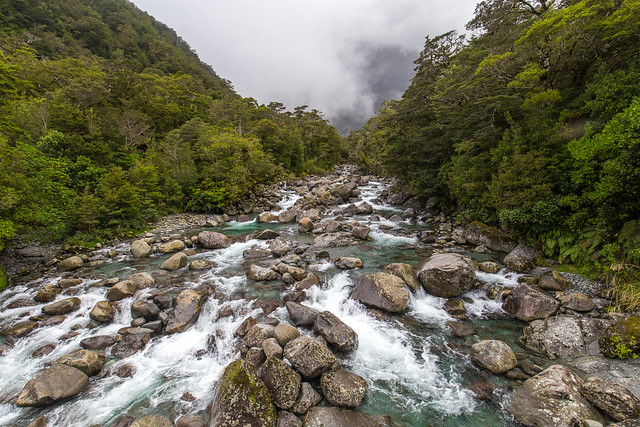 Donne River in Milford Valley