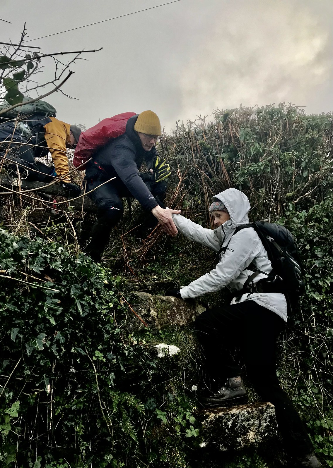 A South Devon Ramblers helping hand….