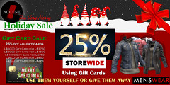 ! Accent - Very Merry Holiday Sale 2023 ~ 25% OFF