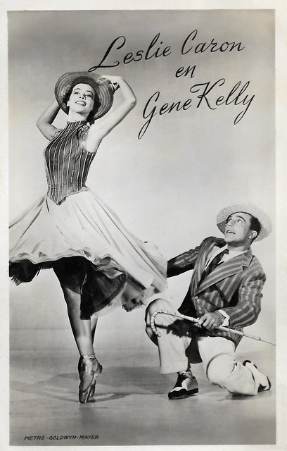 Leslie Caron and Gene Kelly in Am American in Paris (1951)