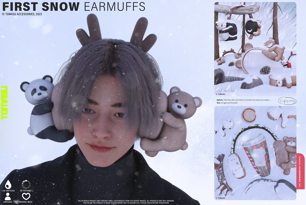 TOMASU / FIRST SNOW EARMUFFS @ ACCESS