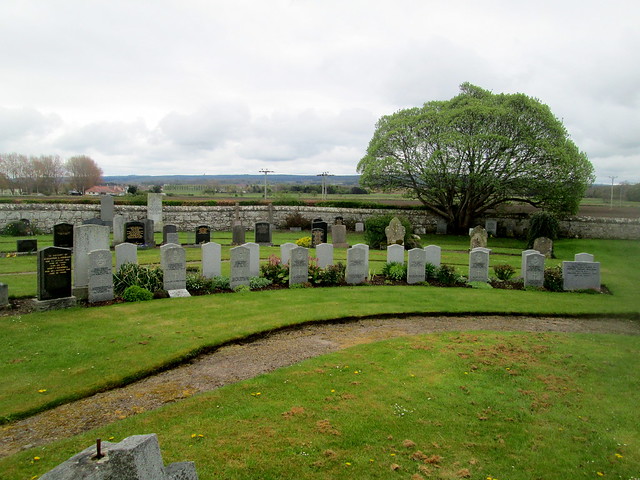 War Graves at Kinloss Abbey