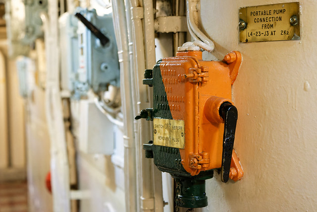 Electric Power Switch, HMS Belfast