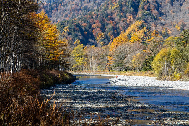 Azusa River in Autumn