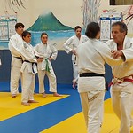 Deux maîtres du judo sur le tatami vicois !