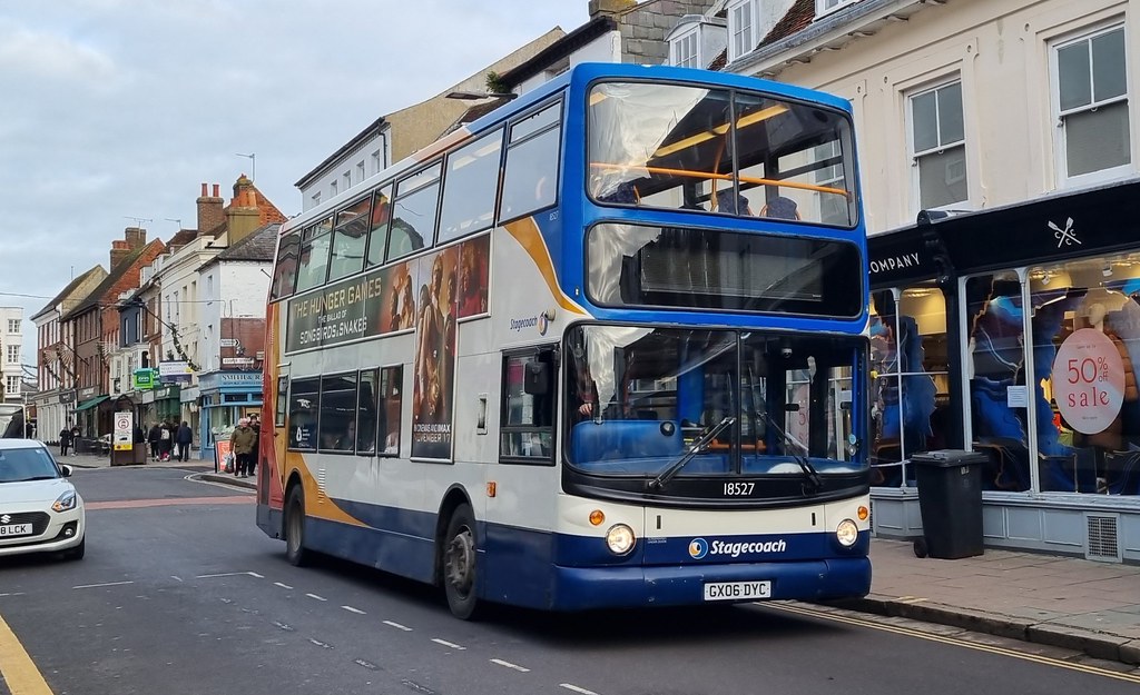 Stagecoach South 18527 (GX06 DYC) Chichester 15/12/23