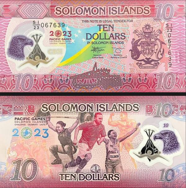 Solomon Islands - 10 Dollars-039