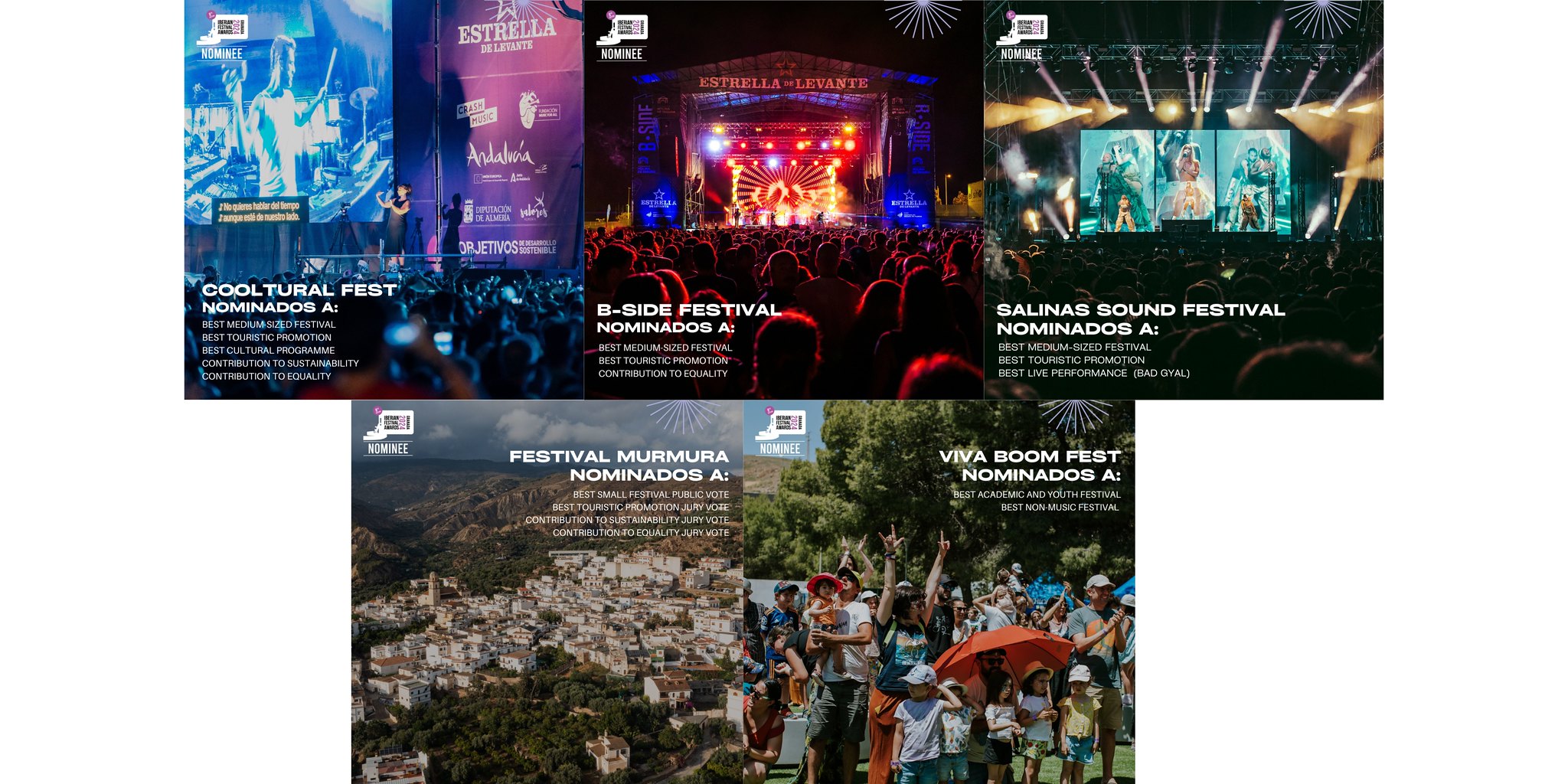 Nominaciones Iberian Music Awards