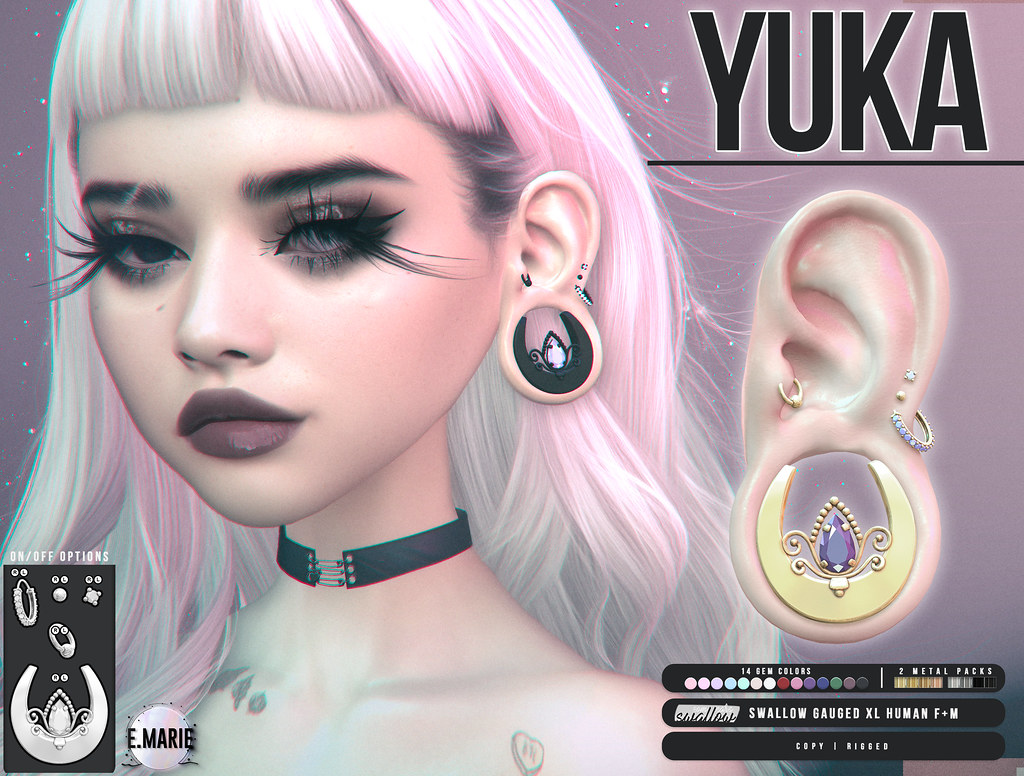 e.marie – Yuka Earrings @ ｅｑｕａｌ１０