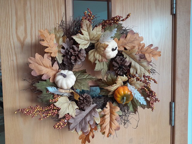 Autumn Wreath, Dornoch, Sutherland, Nov 2023