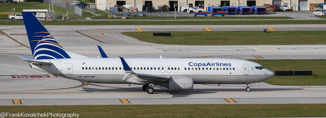 Copa Airlines 737 at FLL