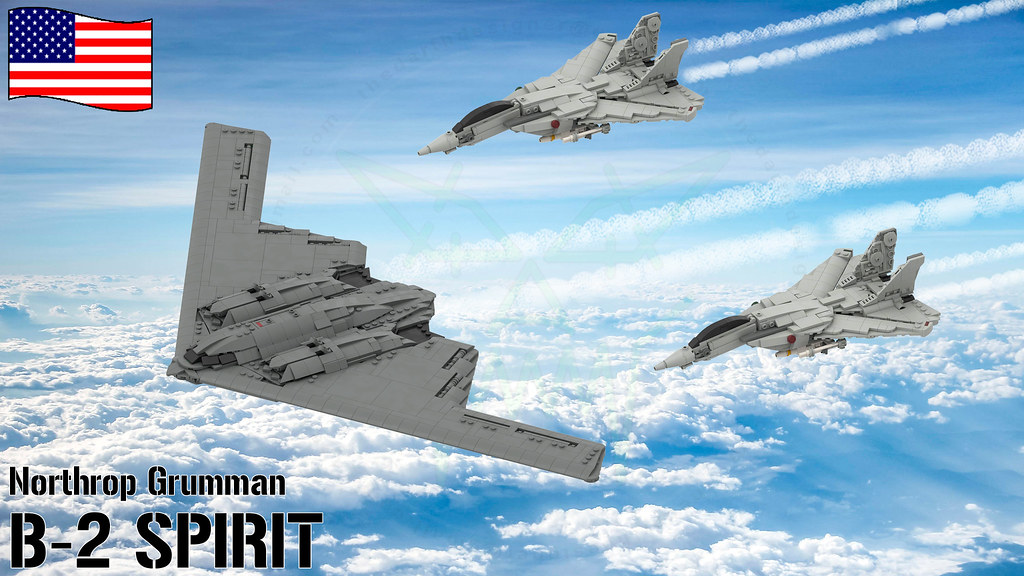 LEGO | B-2 SPIRIT | Stealth Bomber - 1/70 Scale