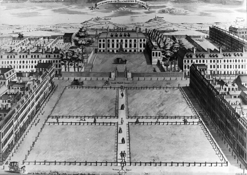 Bloomsbury Square in London, 1725