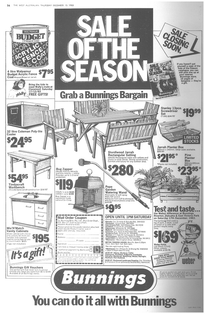 Bunnings - Sale Of The Season