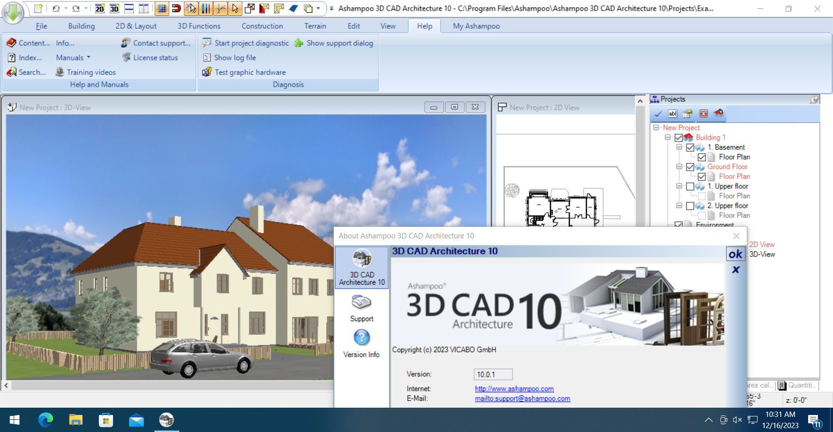 Working with Ashampoo 3D CAD Architecture 10.0.1 full license