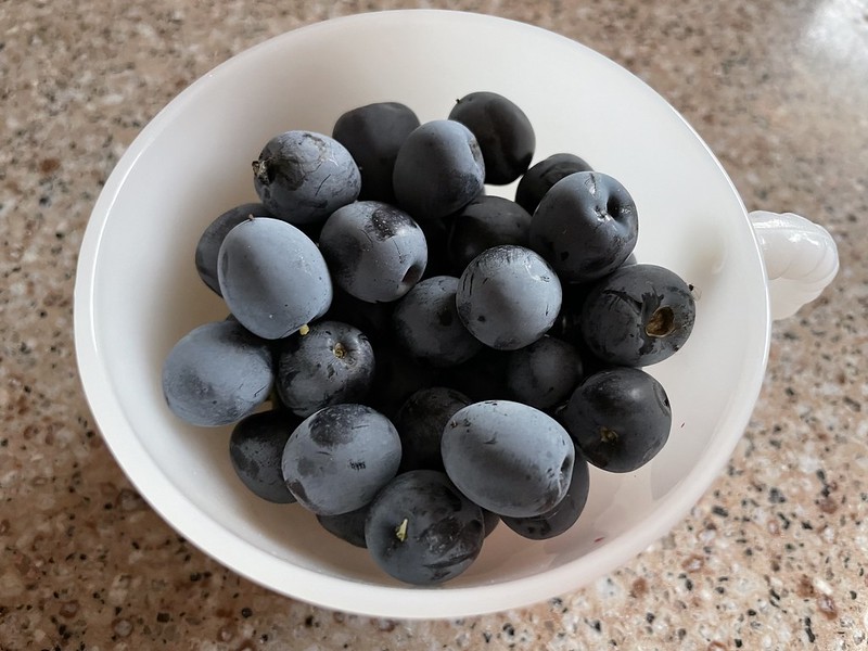 These are not blueberries