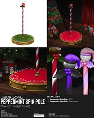 BackBone Peppermint Spin Pole