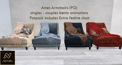 Ames ArmChairs - Holiday edition