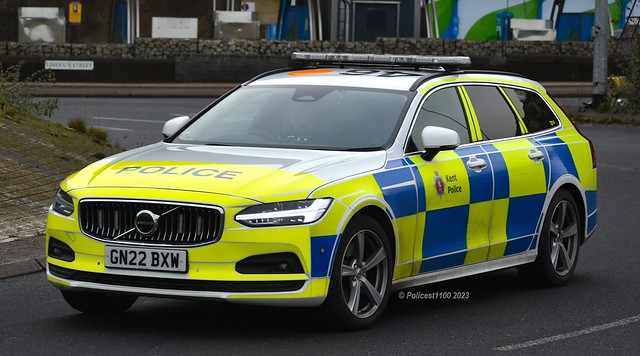 Kent Police Volvo V90 GN22 BXW TD14