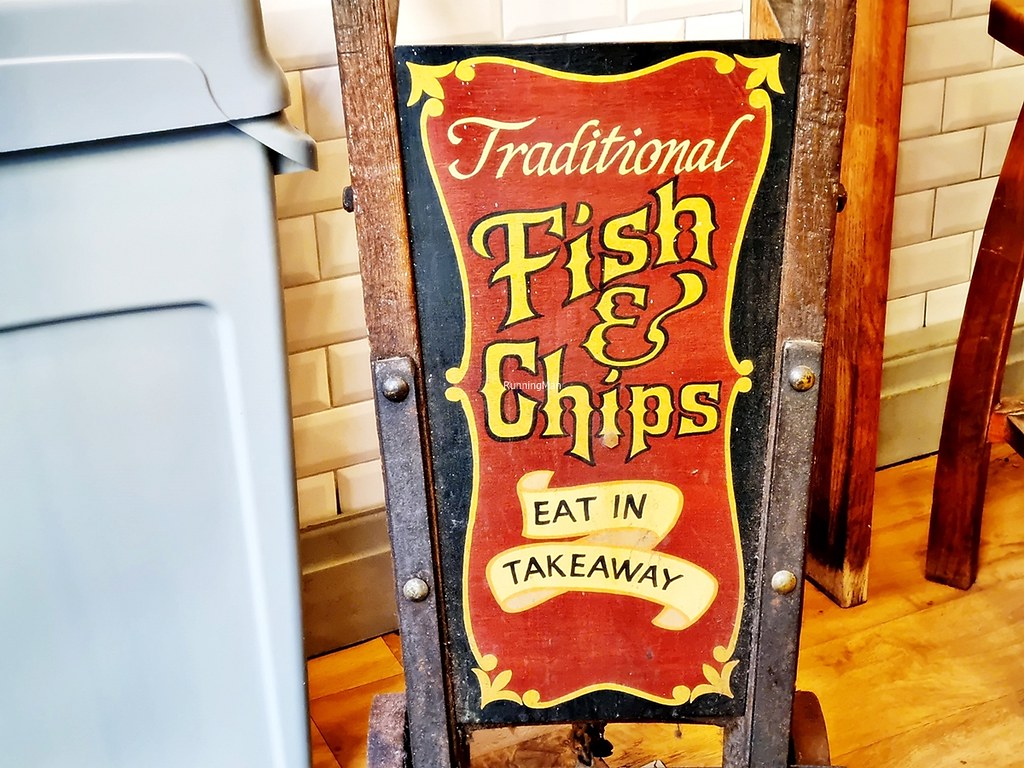 Wright's Fish & Chips Signage