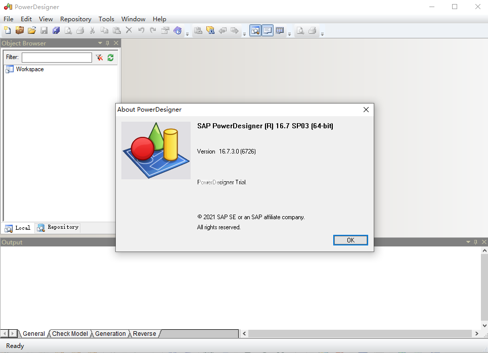 Working with SAP PowerDesigner 16.7.5.0 SP05 full license