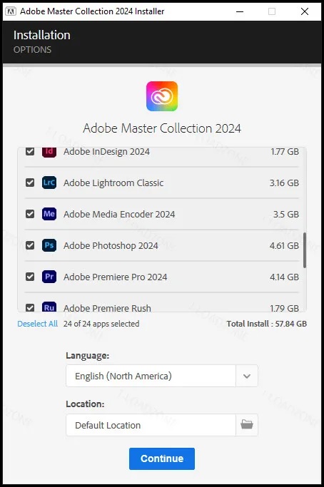 Adobe Master Collection 2024 v3 x64 full license