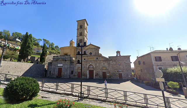 1940 2023 Collegiata di S. Cristina a, facciata del Sansovino Bolsena Foto De Alvariis by Google Maps