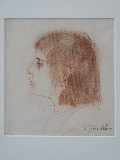Utrillo enfant (1886), Suzanne Valadon - Exposition Suzanne Valadon, Centre Pompidou, Metz (57)