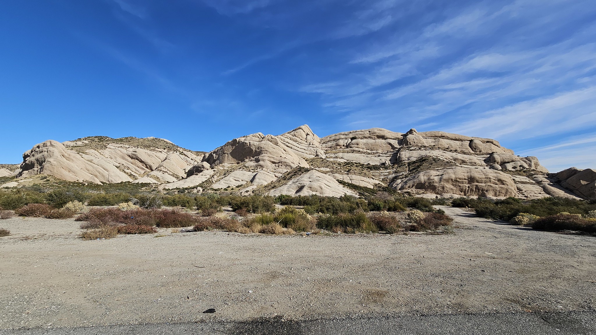 The Mormon Rocks near Cajon Junction