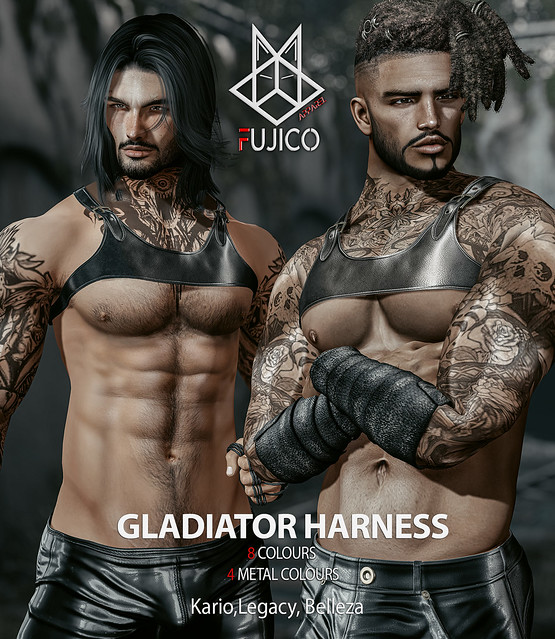 [ Fujico ] Gladiator Harness - NEW RELEASE @ MAN CAVE Event!