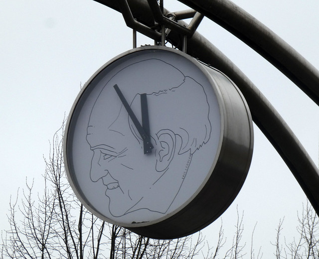 Haarlem. Illustration Pop clock. IIlustratie Popklok. Illustration Horloge pop. Illustration Pop-Uhr.